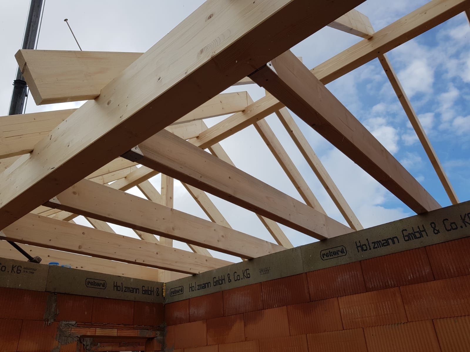 Holzbau Kuhl - Dachkonstruktion
