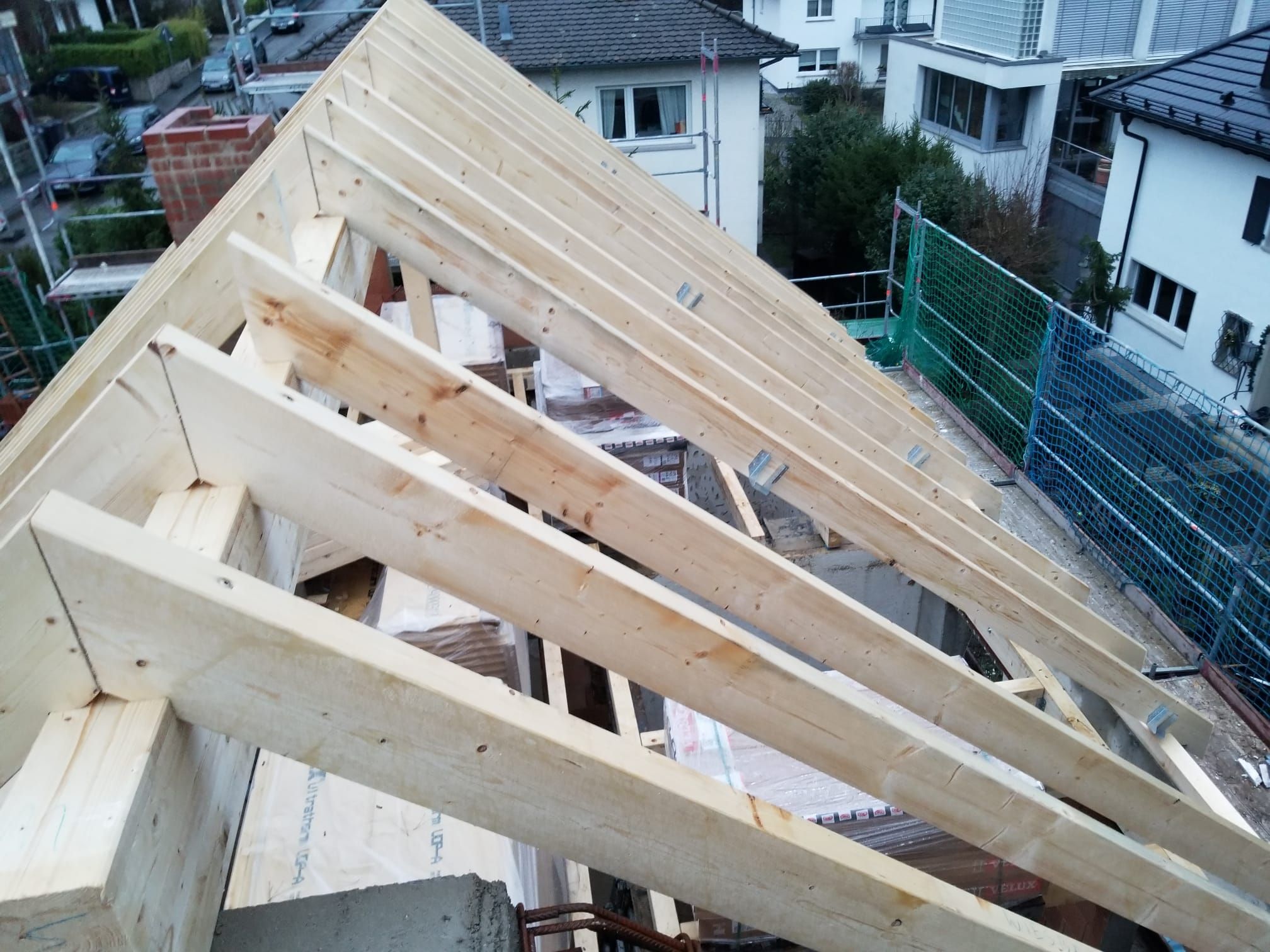 Holzbau Kuhl Neuer Dachstuhl