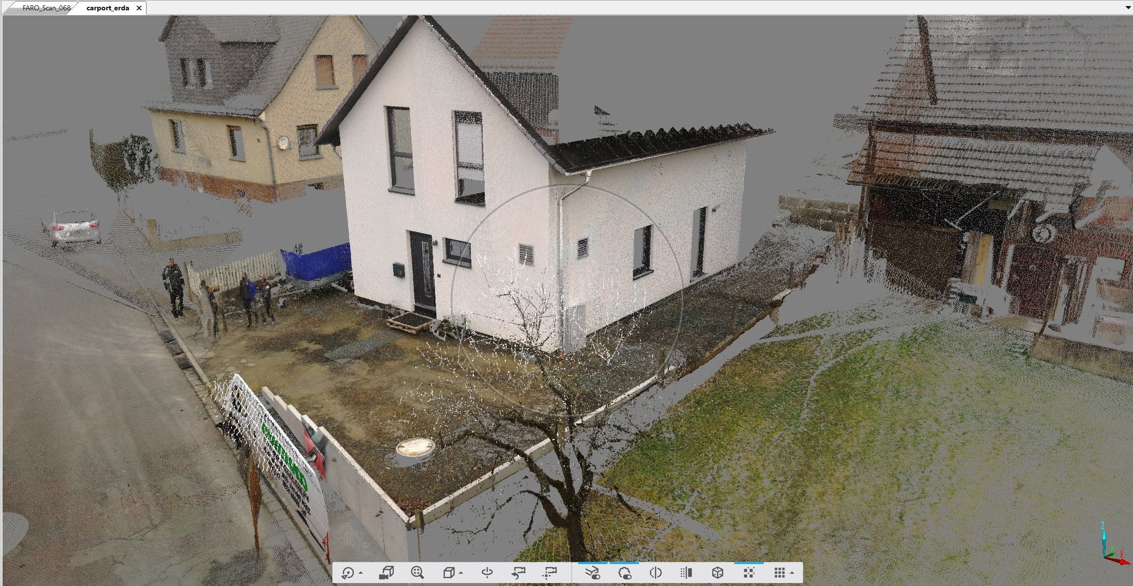 Aartaler Holzbau Kuhl - Aufmaß mit Faro 3D-Scanner